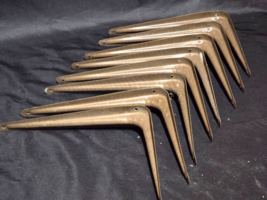 Utility Shelf Shelving Bracket 9.5&quot; x 7&quot; Medium Duty  - Lot Of 8 - New O... - $25.46 CAD