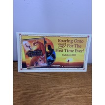 Vintage lion king dvd paper ad insert Disney 2003 Lilo and stitch - £9.08 GBP