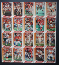1991 Pacific Kansas City Chiefs Team Set of 20 Football Cards - £3.91 GBP