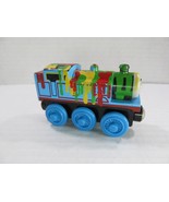 Thomas &amp; Friends Wooden Railway Train Tank Engine - Paint Splattered - 2003 - £9.23 GBP