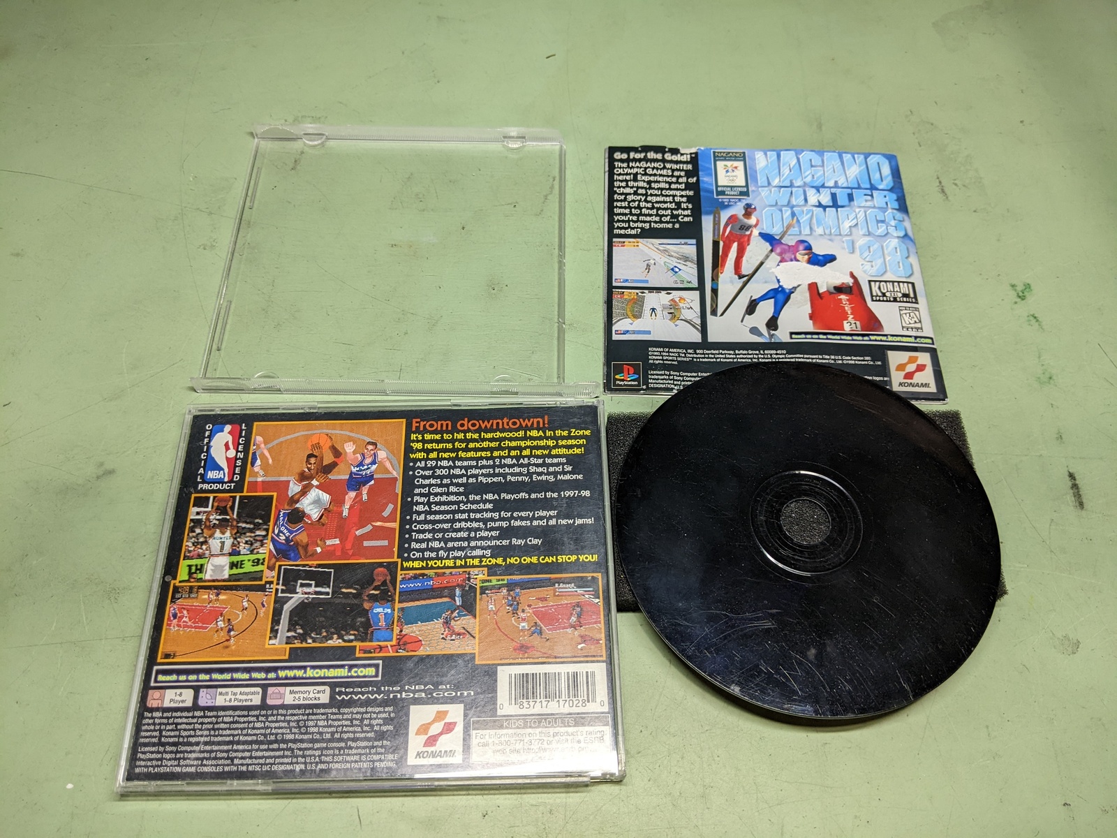 NBA in the Zone &#39;98 Sony PlayStation 1 Complete in Box - $10.28