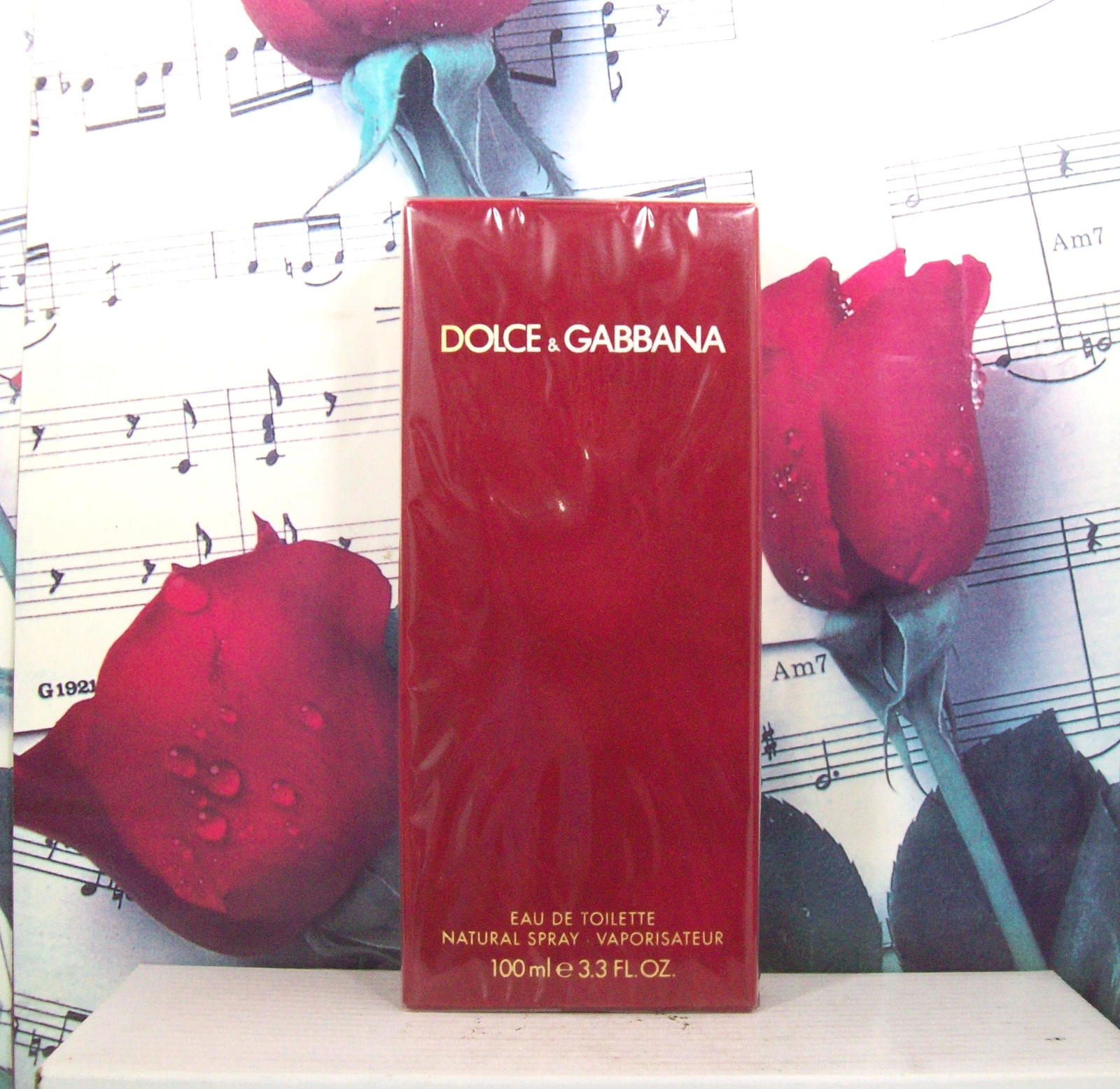 Dolce & Gabbana Classic For Women 3.3 OZ. EDT Spray. Red Velvet Box - $259.99