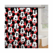 Disney Mickey Mouse Fabric Shower Curtain New - £39.34 GBP