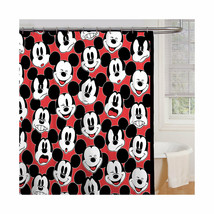 Disney Mickey Mouse Fabric Shower Curtain New - £38.61 GBP