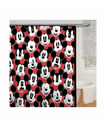 Disney Mickey Mouse Fabric Shower Curtain New - £39.01 GBP