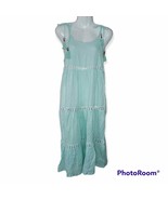 NWT Rachel Zoe Mint Tiered Boho Beach Dress sz sm - £37.54 GBP