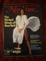 NEW YORK magazine April 24 1978 Wicked Winds of New York John Zacherle - £12.62 GBP