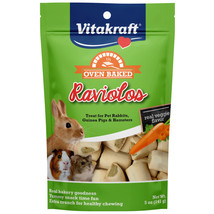 [Pack of 3] Vitakraft Raviolos Crunchy Treats for Small Animals 5 oz - £26.10 GBP