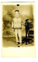 Young Boy in Great Looking Outfit Real Photo Postcard - $17.80