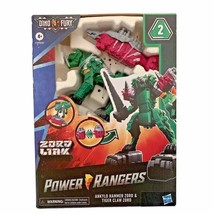 Power Rangers Dino Fury Zord Link Ankylo Hammer Zord Tiger Claw Zord in Box NEW - £13.62 GBP