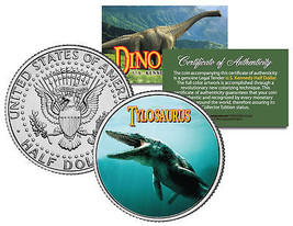 TYLOSAURUS *Collectible Dinosaur* JFK Half Dollar Colorized Coin MOSASAU... - £6.73 GBP