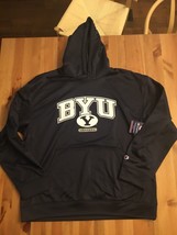 NWT men&#39;s XL champion BYU Brigham Young University cougars Hoodie footba... - £33.06 GBP