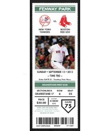  New York Yankees Boston Red Sox 2013 Ticket David Ortiz Ichiro Suzuki N... - £3.13 GBP