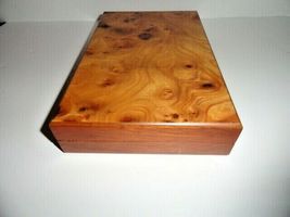 Mastro de Paja Burl Wood storage box # 3 image 4