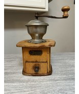 German Coffee Grinder Mill “Java” Vintage Wood Collector Decorative - £28.50 GBP