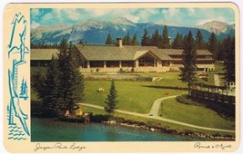 Postcard Jasper Park Lodge Lac Beauvert Alberta - £3.10 GBP