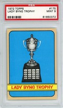 1972 Topps Lady Byng Trophy #175 PSA 9 P1381 - £99.55 GBP