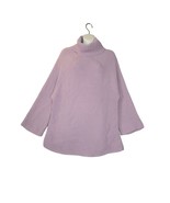 Chicos Womens XL Size 3 Knit Sweater Purple Turtleneck Pullover Career W... - $22.70 CAD