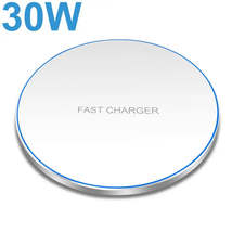 30W Magnetic Wireless Fast Charging Pad - Power Delivery PD Phone Charger Stand - £12.74 GBP+