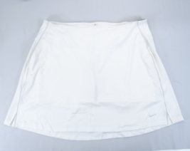 New NIKE Womens Sz 2XL Dri-Fit UV Victory Golf Tennis Skort Skirt White Standard - £18.90 GBP