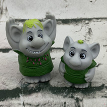 Disney Frozen Troll Figures Lot Of 2 Plastic Bath Toys - £6.19 GBP