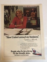 1982 United Airlines Vintage Print Ad Advertisement pa15 - £5.44 GBP