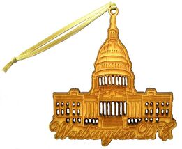 Washington DC The US Capital Christmas Tree Ornament - $7.99