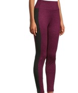 New AVIA Women&#39;s  Burgundy/Black Athletic  Pocket Leggings Pants XXL (W3... - $238.95 MXN