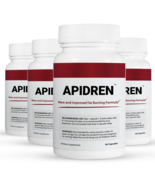 4 Pack Apidren, fórmula para ayudarte a quemar grasa-60 Capsulas-4 - $2,351.93 MXN