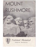 Vintage 1958 Mount Rushmore Brochure - National Park Service Publication - $21.73