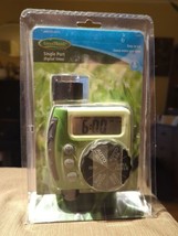 Green Thumb Single Port Digital Timer - 1 Dial Control, Medium Duty - £18.39 GBP