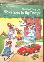 Book Nicky Goes To The Doctor A Golden Book Richard Scarry - £4.74 GBP