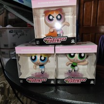 NEW Complete set Of 3 - Powerpuff Girls Mini Bobbleheads - Culturefly lo... - $32.47