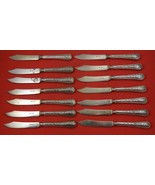 Austrian Sterling by Unknown .800 Silver Fish Set 14 piece HH AS 7 8/8&quot; - $12,964.77 MXN