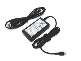 AC Adapter 45W USB- C for Dell Latitude 12 Rugged Extreme 7212 Chromeboo... - £15.45 GBP