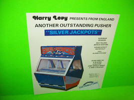 SILVER JACKPOTS Original Vintage Redemption Pusher Arcade Game Promo Sal... - £17.52 GBP