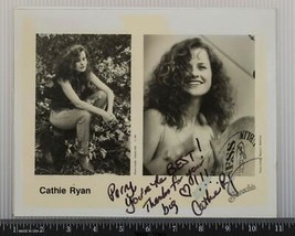 Cathie Ryan Autografo Firmato 8x10 B&amp;w Promo Foto Tob - £56.73 GBP