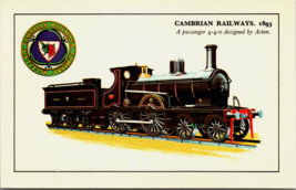 Cambrian Railways 1893 A Passenger 4-4-0 Steam Locomotive Designed by Aston - £11.31 GBP