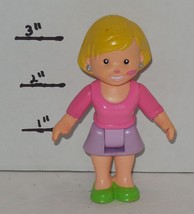 Fisher Price Little People Bendable Poseable Woman Mother FPLP - £7.54 GBP