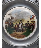The Great American Revolution 1776  Surrender Of Cornwallis Pewter Plate... - €16,94 EUR