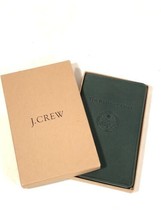 J Crew THE RULES OF GOLF Pocket Size Green Leather Cover Book - $39.59