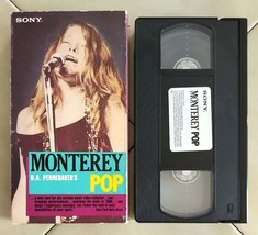 Monterey Pop (VHS) Janis Joplin, Jimi Hendrix - 1967 Music Festival Concert  - £7.62 GBP