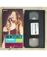 Monterey Pop (VHS) Janis Joplin, Jimi Hendrix - 1967 Music Festival Conc... - £7.75 GBP