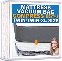Mattress Vacuum Bag, Sealable Bag for Memory Foam or Inner Spring Mattresses, - £28.60 GBP