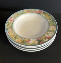 Mikasa Heritage Floral Meadow Soup Bowls ~ Set Of 4 - $29.69