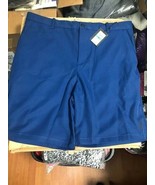 DKNY Men&#39;s Regular Fit Solid Flat Front Tech Shorts with Pockets Sz 36 B... - $38.47 CAD