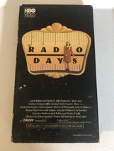 Radio Days Vhs Tape Woody Allen Jeff Daniels Mia Farrow Diane Keaton S2B - £4.70 GBP