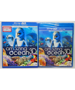 Amazing Ocean 3D 2013 Blu-ray 3D Blu-ray Slipcover FACTORY SEALED - $7.95