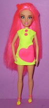Liv Brites Sophie Spin Master Neon Color Pink Yellow Outfit Doll Wig Lot HTF - £35.55 GBP
