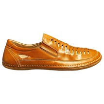 Stacy Adams Naples Loafer Shoes Mens US 10.5M Brown Leather Slip On 2502... - $29.19